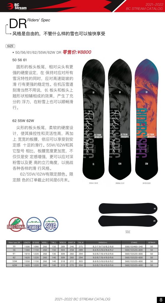BC Stream 21/22雪季单板系列图册发布！ | BC Stream 中国官网| 滑雪板